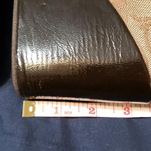 Coach Signature Iyana monogram wedge platform 7.5 - Picture 7 of 8